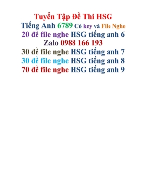 Tài liệu Em học giỏi Tiếng Anh Lớp 3